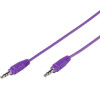 Vivanco Audio kabel fialová