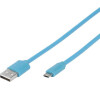 Vivanco USB kabel modrá