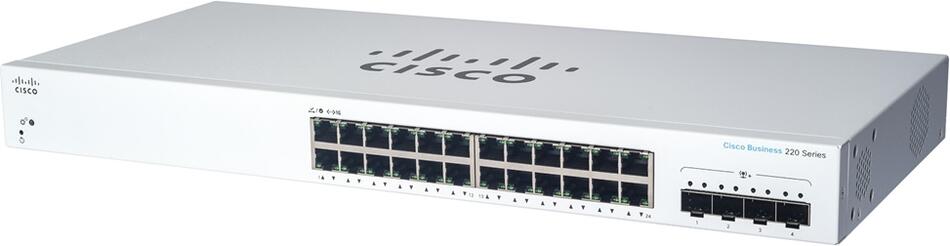 CISCO CBS220-24FP-4X-EU