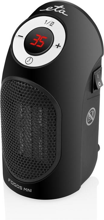 Teplovzdušný ventilátor ETA Fogos Mini 1623 90000, černý
