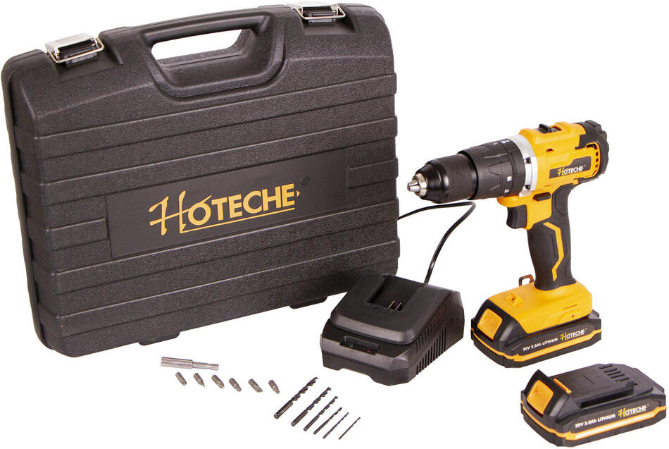 AKU vrtačka s příklepem Hoteche HTP800111 20V