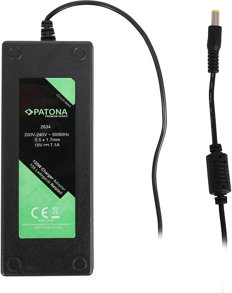 Nabíječka 19V/7,1A 135W konektor 5,5x1,7mm Acer PREMIUM