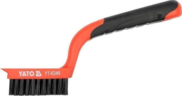 Kartáč drátěný ruční 180 mm nylon Yato