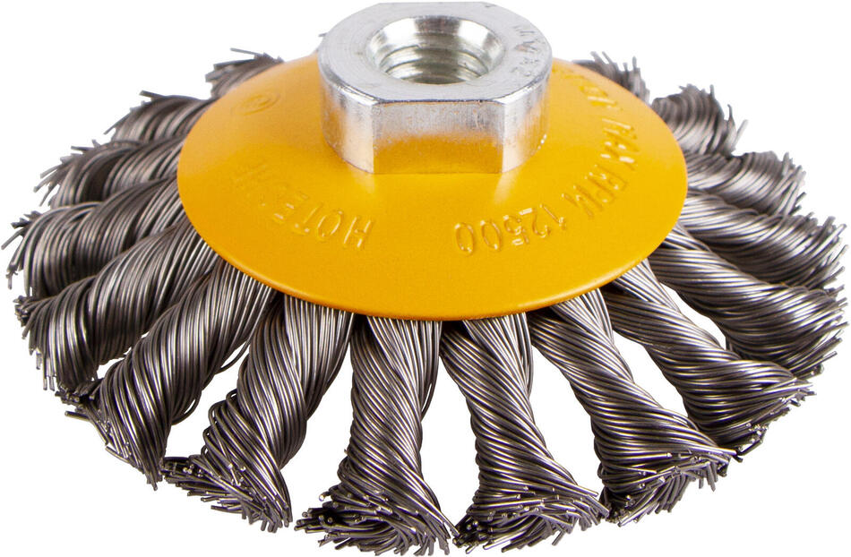 Drátěný boční kartáč Hoteche HT590222 (M14 x 100 mm)