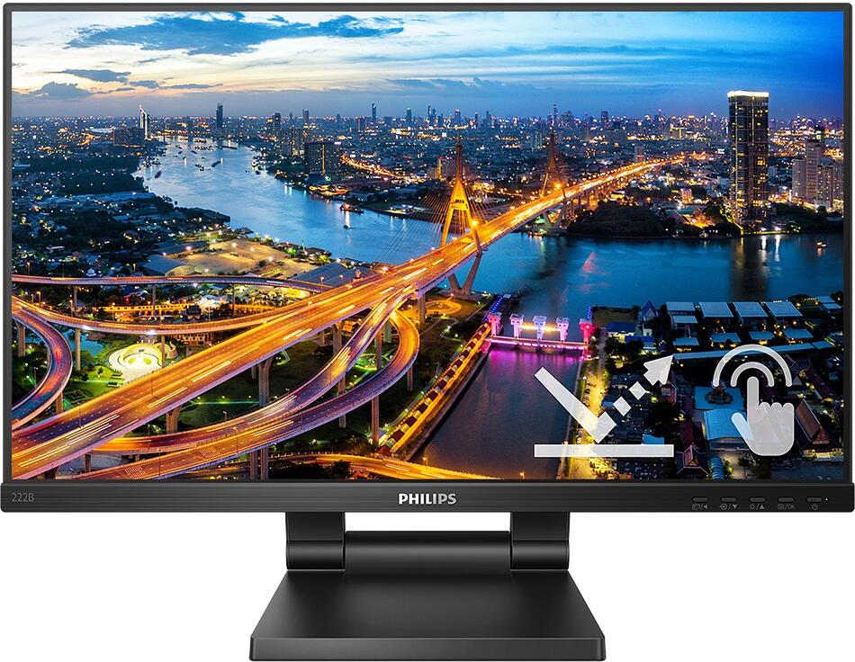 Dotykový monitor Philips 21,5" 222B1TC