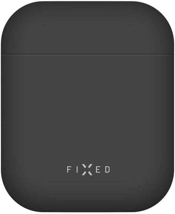 Ultratenké silikonové pouzdro FIXED Silky pro Apple Airpods, černé