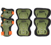 Spokey SHIELD 3dílná sada dětských chráničů, khaki, vel. L