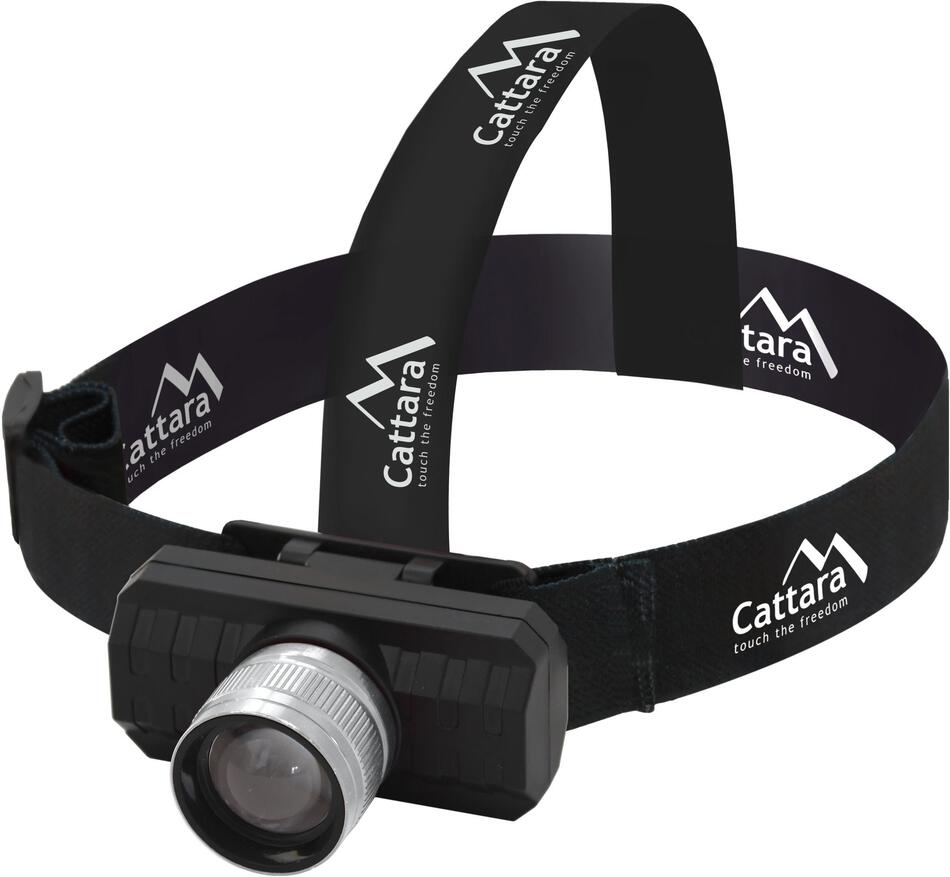 LED čelovka Cattara SCORPION 90lm ZOOM nabíjecí