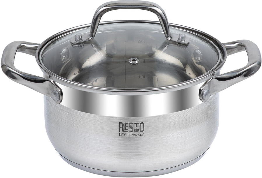 RESTO 92002 Hrnec s pokličkou 18 x 10 cm, 2.6 l