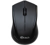 C-TECH myš WLM-07, černá, bezdrátová, 1200DPI, 3 tlačíteka, USB nano receiver