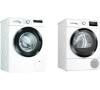 Set Bosch pračka WAN28160BY + sušička WTR87TW2CS