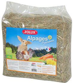 Seno Alpine Premium Mrkev/Pampeliška 1kg Zolux