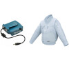 MAKITA DFJ206ZL bunda L s ventilátorem