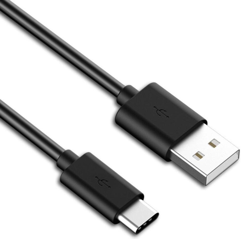 Kabel PremiumCord USB 2.0 - USB-C M/M rychlé nabíjení 3A, 2m, černý