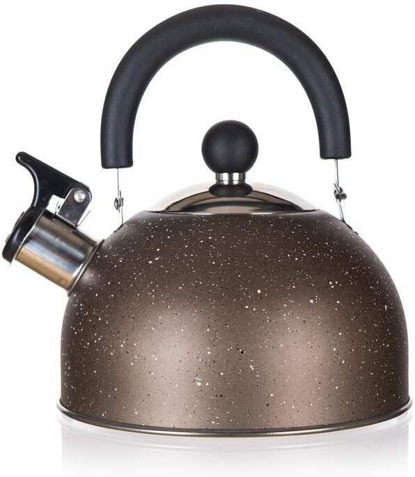 Konvice na čaj BANQUET Granite Brown 1,7l