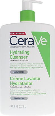 CeraVe Hydrating Cleanser hydratační čisticí gel na obličej a tělo 1000 ml