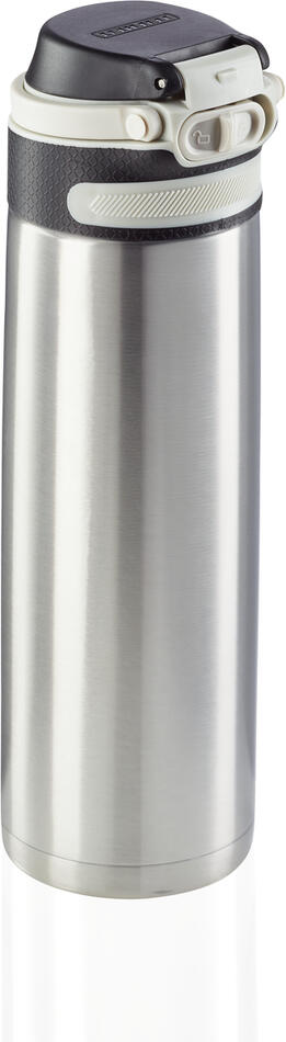 Termoska s šikovným uzávěrem 600 ml - stříbrná LEIFHEIT