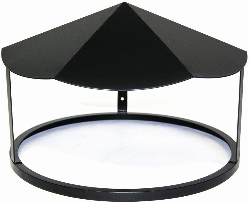 Ochranná stříška k popelníku TKG Diabolo, 350118, černá