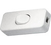Mezišňůrový vypínač HADEX 250V 2A bílý