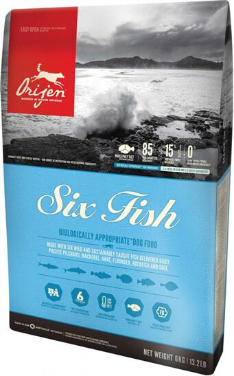ORIJEN DOG 83608 6 Fish 6kg NEW