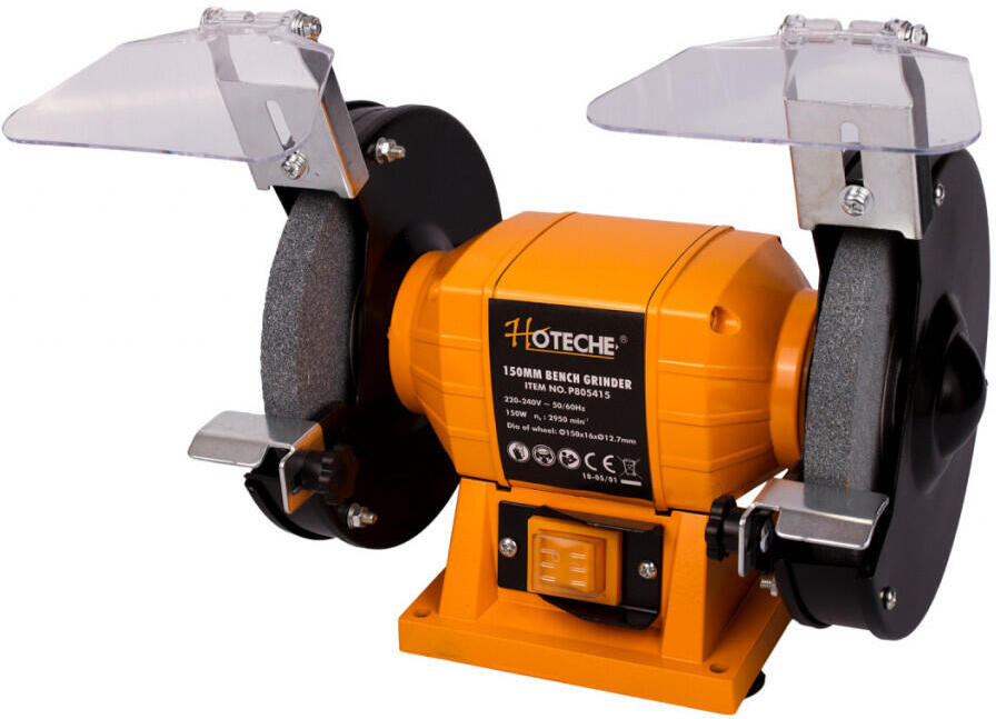 Stolní dvoukotoučová bruska Hoteche HTP805415 150 mm, 150 W