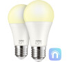 SET 2 ks chytrých žárovek Niceboy ION SmartBulb AMBIENT 9W - E27