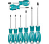 Šroubováky, sada 8ks TOTAL TOOLS