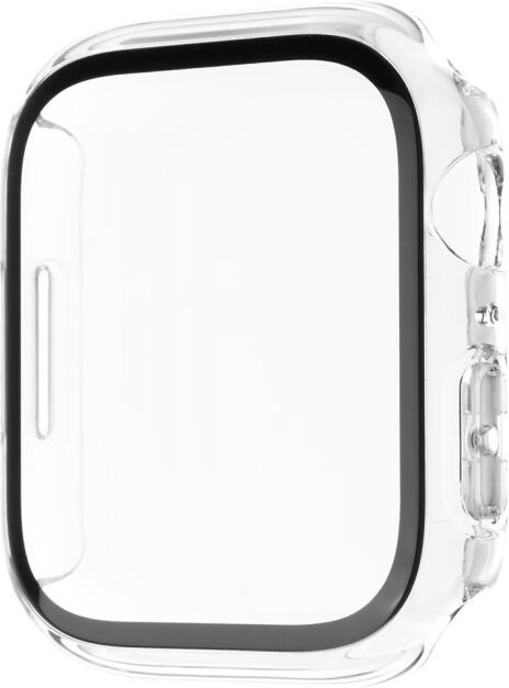 Ochranné pouzdro FIXED Pure s temperovaným sklem pro Apple Watch 41mm, čiré
