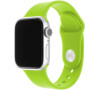Set silikonových řemínků FIXED Silicone Strap pro Apple Watch 38/40/41mm, zelený
