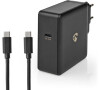 Nabíječka telefonu NEDIS WCPD65W105BK