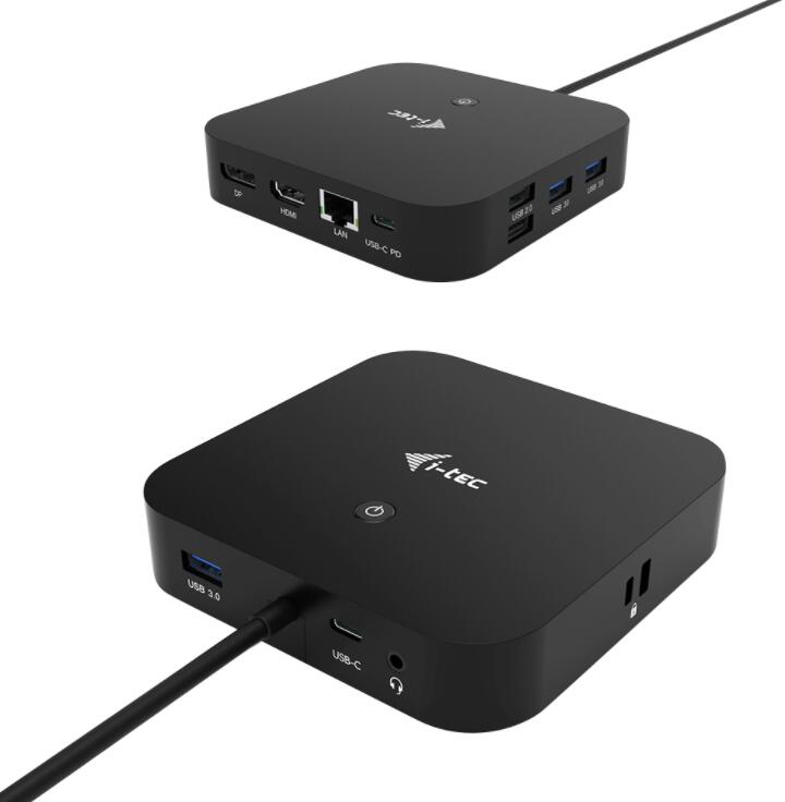 I-TEC USB-C HDMI DP Docking Station with Power Delivery 100W (C31HDMIDPDOCKPD)
