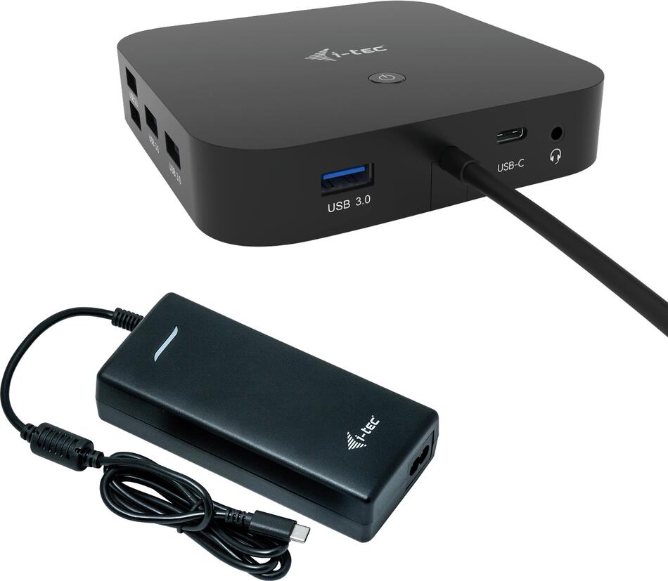 i-tec USB-C HDMI DP Docking Station with Power Delivery 100 W + i-tec Universal Charger 112W (C31HDMIDPDOCKPD100)