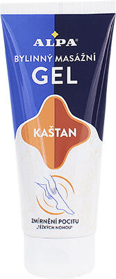 Alpa Chestnut bylinný masážní gel 100 ml