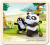Bino Puzzle Krtek a Panda koloběžka