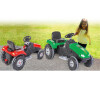 Jamara Ride-on Traktor Big Wheel 12V červený