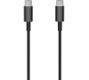 Kabel Setty USB-C/USB-C 1m 3A černý