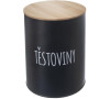 Dóza Orion Těstoviny BLACK, pr. 13 cm