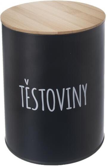 Dóza Orion Těstoviny BLACK, pr. 13 cm