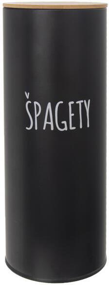 Dóza Orion Špagety BLACK, pr. 11 cm