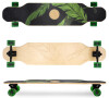 Spokey LONGBAY PRO Longboard 104 x 24 cm, ABEC7, zeleno-ern