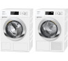SET Pračka Miele WEH 875 WCS + Sušička Miele TEF775WP EcoSpeed&8kg