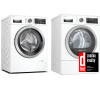 SET Pračka Bosch WAX32KH3BY + Sušička Bosch WTX87KH1BY