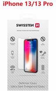 OCHRANNÉ TEMPEROVANÉ SKLO SWISSTEN PRO APPLE IPHONE 13/13 PRO RE 2,5D
