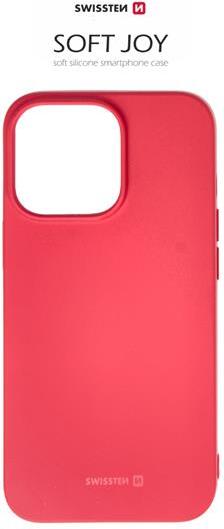 POUZDRO SWISSTEN SOFT JOY PRO APPLE IPHONE 13 PRO ČERVENÉ