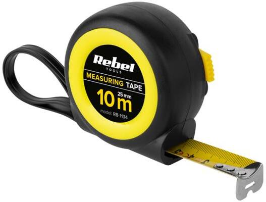 Metr svinovací 10m REBEL RB-1134 25mm