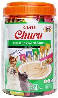 INABA Churu Cat Tuna&Chicken Varieties 50P