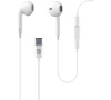 Sluchátka Cellularline ORBIT s konektorem USB-C, bílá