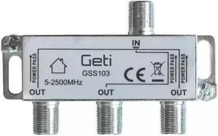 Anténní rozbočovač GETI GSS103 3 výstupy