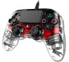 Nacon Wired Compact Controller - transparent red (PS4)