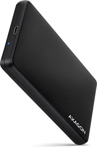 Axagon EE25-SLC, USB-C 3.2 Gen 1 - SATA 6G 2.5" SLIDE box, bezšroubkový, černý